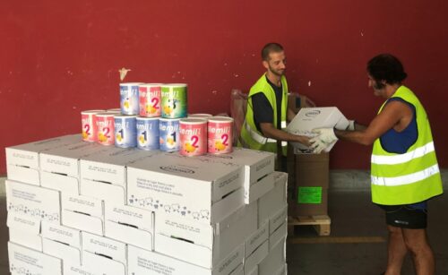 Fundació Ordesa dona 12 tones d’aliments infantils al Banc dels Aliments de Barcelona