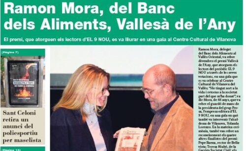 Ramón Mora, delegat del Vallès Oriental, triat Vallesà de L’Any