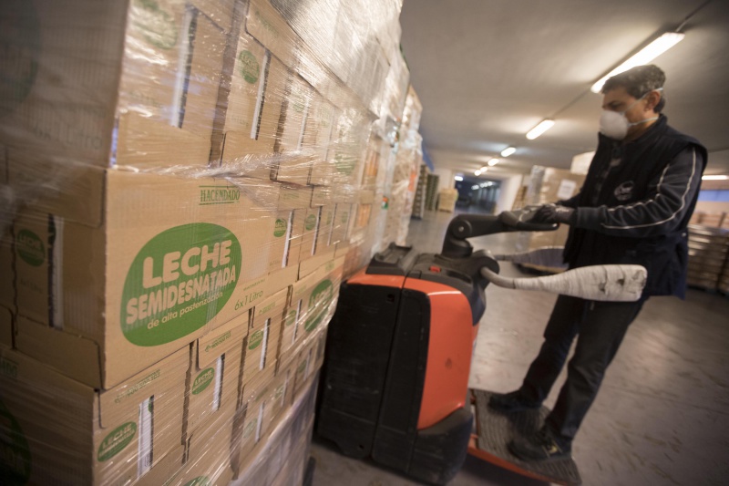 Mercadona dona més de 30.500 quilos de productes de primera necessitat al Banc dels Aliments de Barcelona