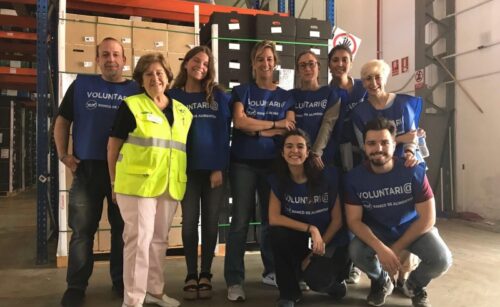 SALESFORCE dóna 250 mil dòlars als Bancs d’Aliments de Madrid i Barcelona