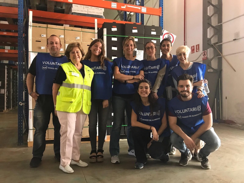 SALESFORCE dóna 250 mil dòlars als Bancs d’Aliments de Madrid i Barcelona