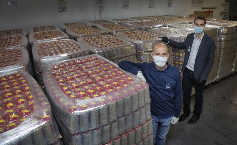 Mercadona dona més de 167.000 quilos de productes de primera necessitat al Banc dels Aliments i als menjadors socials de Barcelona