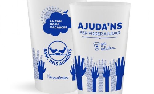 Ecofestes llança un got reutilitzable i solidari amb els Bancs dels Aliments per aquest estiu