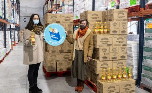 Borges International Group colabora amb el Banc dels Aliments donant 15.000 litres d’oli