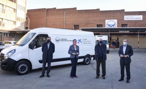 El Banc dels Aliments de Barcelona disposarà d’un vehicle per al repartiment d’aliments gràcies a la colaboració de Fundació “la Caixa” i Vallescar Automoció