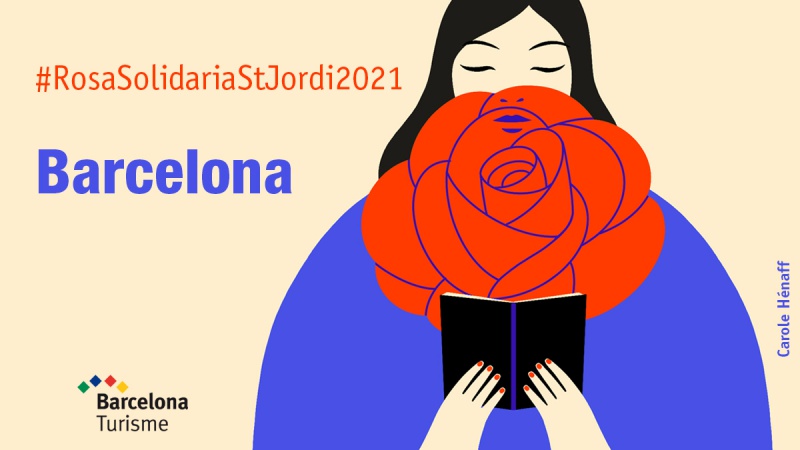 Roses solidàries per Sant Jordi