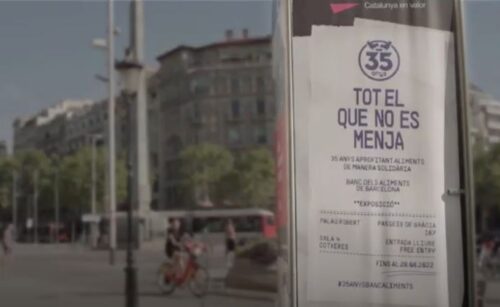 Vídeo de l’exposició del 35è Aniversari del Banc dels Aliments de Barcelona al Palau Robert