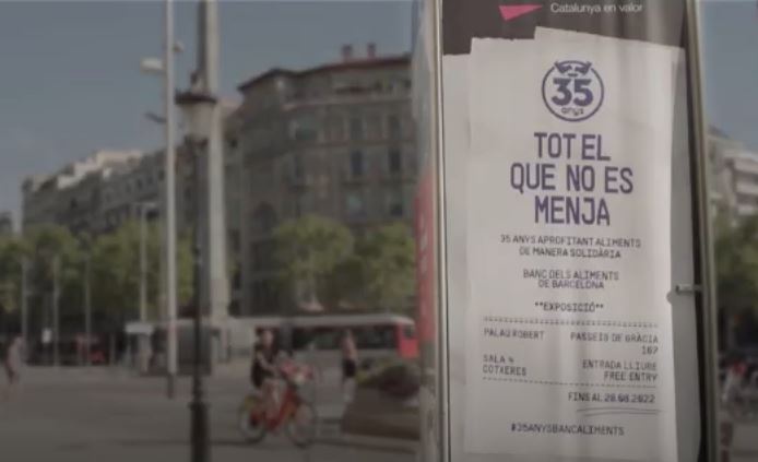 Vídeo de l’exposició del 35è Aniversari del Banc dels Aliments de Barcelona al Palau Robert