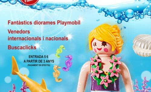 El 7è Saló lúdic i de coleccionisme Playmobil colabora amb el Banc dels Aliments