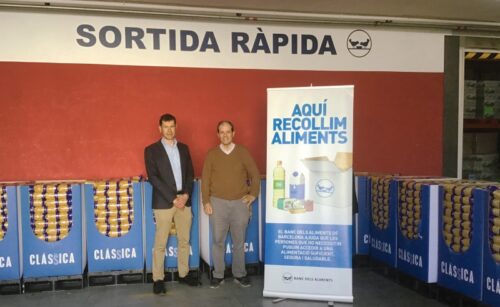 Mercadona lliura més de 4.800 targetes de compra al Banc dels Aliments de Barcelona gràcies a la solidaritat dels seus clients