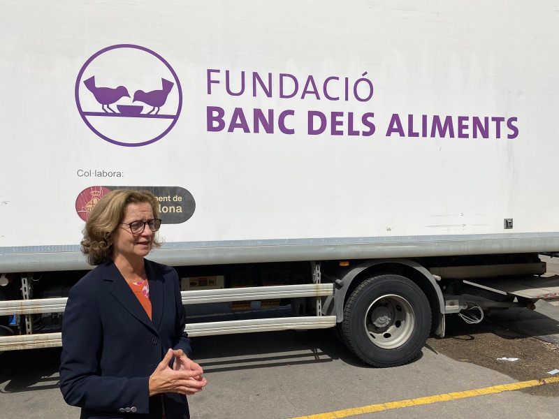 Elisabet Viladomiu, nova directora del Banc dels Aliments de Barcelona