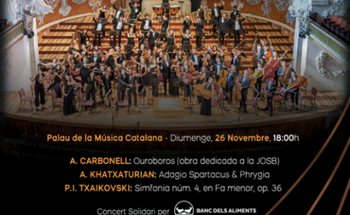 Concert solidari de la JOSB al Palau de la Música