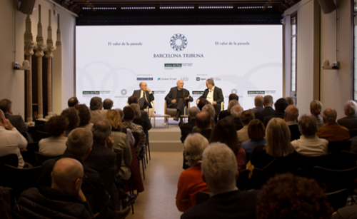 Lluís Fatjó-Vilas, president del Banc dels Aliments, ha participat en la conferència coloqui “Banc dels Aliments: un diagnòstic de la realitat” a Barcelona Tribuna d’Amics del País