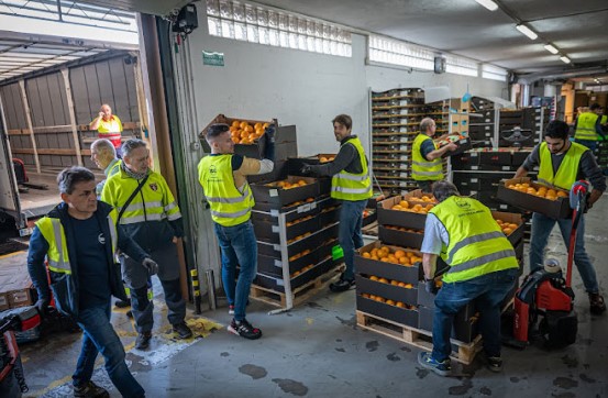 Donación de alimentos y excedentes